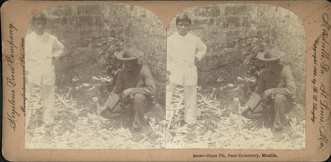 Bone Pit, Paco Cemetery, Manila.